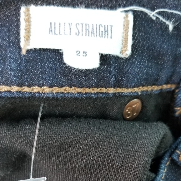 NWOT Madewell jeans Alley Straight (25) - Picture 6 of 7